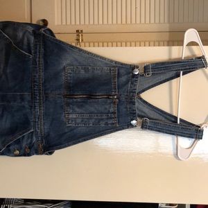 Zara size S distressed overalls/dungarees